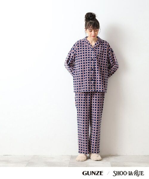 SHOO・LA・RUE / シューラルー ルームウェア | 【GUNZE】寝返りのしやすさを考えたパジャマ（長袖長パンツ） | 詳細4