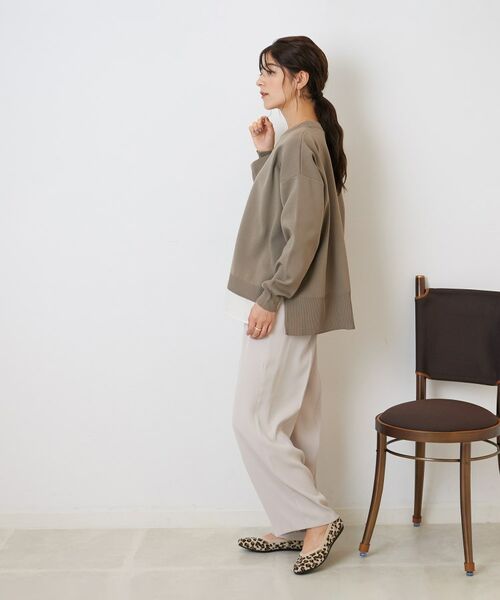 SHOO・LA・RUE / シューラルー ニット・セーター | 気軽にさらりと着たい スポンディッシュ 裾レイヤード風ニット | 詳細14
