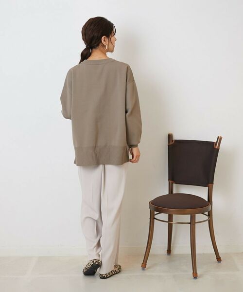 SHOO・LA・RUE / シューラルー ニット・セーター | 気軽にさらりと着たい スポンディッシュ 裾レイヤード風ニット | 詳細15