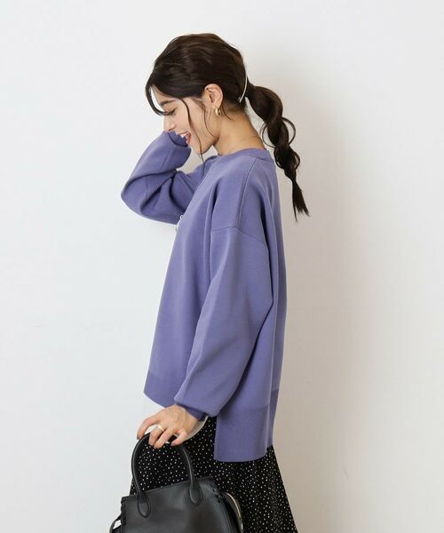 SHOO・LA・RUE / シューラルー ニット・セーター | 気軽にさらりと着たい スポンディッシュ 裾レイヤード風ニット | 詳細24