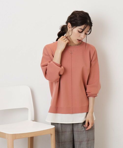 SHOO・LA・RUE / シューラルー ニット・セーター | 気軽にさらりと着たい スポンディッシュ 裾レイヤード風ニット | 詳細30