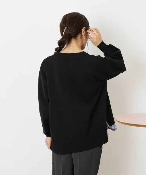 SHOO・LA・RUE / シューラルー ニット・セーター | 気軽にさらりと着たい スポンディッシュ 裾レイヤード風ニット | 詳細6