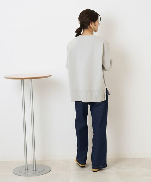 SHOO・LA・RUE / シューラルー ニット・セーター | 気軽にさらりと着たい スポンディッシュ 裾レイヤード風ニット | 詳細9
