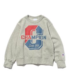 【Champion】プリントスウェット