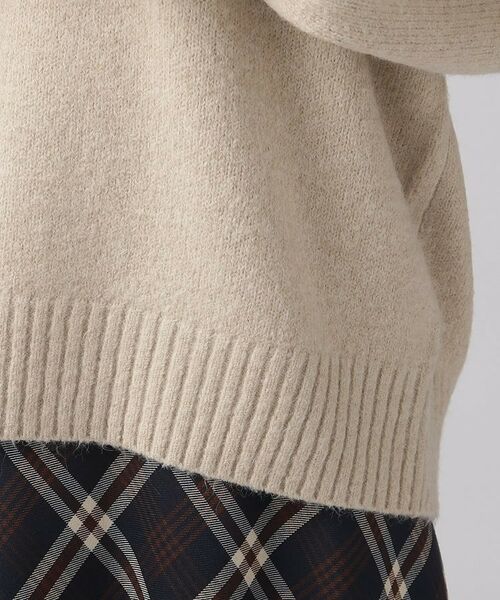 SHOO・LA・RUE / シューラルー ニット・セーター | すっきり見え 衿付き ふわふわ ゆったりニット | 詳細14
