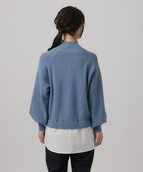 SHOO・LA・RUE / シューラルー ニット・セーター | レイヤードスタイルが一枚で叶う　裾ドッキングニット | 詳細25