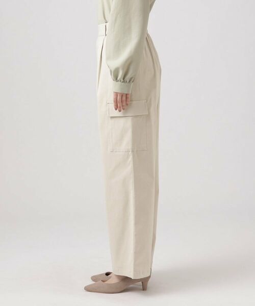 SHOO・LA・RUE / シューラルー パンツ | 【洗える】大人世代も穿きやすい モッツァレラストレッチ カーゴパンツ | 詳細16