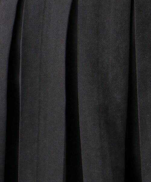 SHOO・LA・RUE / シューラルー ショート・ハーフ・半端丈パンツ | 大人の上品シルエット ピーチ起毛タック ボリュームスカーチョ | 詳細10