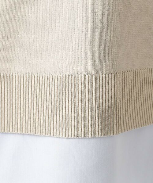 SHOO・LA・RUE / シューラルー ニット・セーター | 一枚で簡単こなれ見え スポンディッシュ 裾レイヤード風ニット | 詳細12