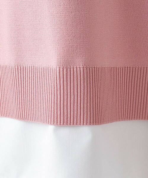 SHOO・LA・RUE / シューラルー ニット・セーター | 一枚で簡単こなれ見え スポンディッシュ 裾レイヤード風ニット | 詳細16