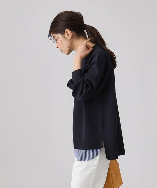 SHOO・LA・RUE / シューラルー ニット・セーター | 一枚で簡単こなれ見え スポンディッシュ 裾レイヤード風ニット | 詳細18