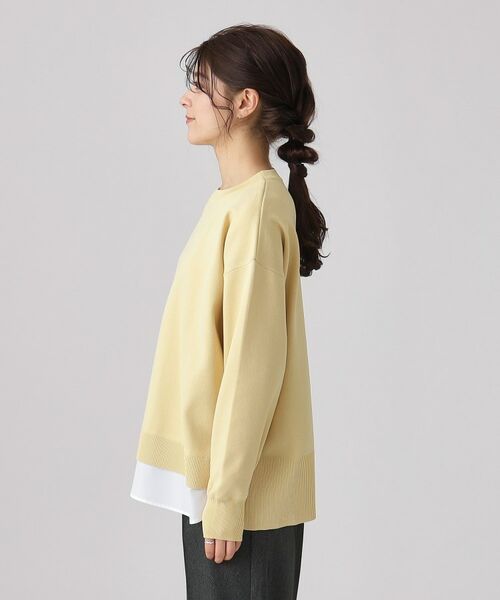 SHOO・LA・RUE / シューラルー ニット・セーター | 一枚で簡単こなれ見え スポンディッシュ 裾レイヤード風ニット | 詳細22