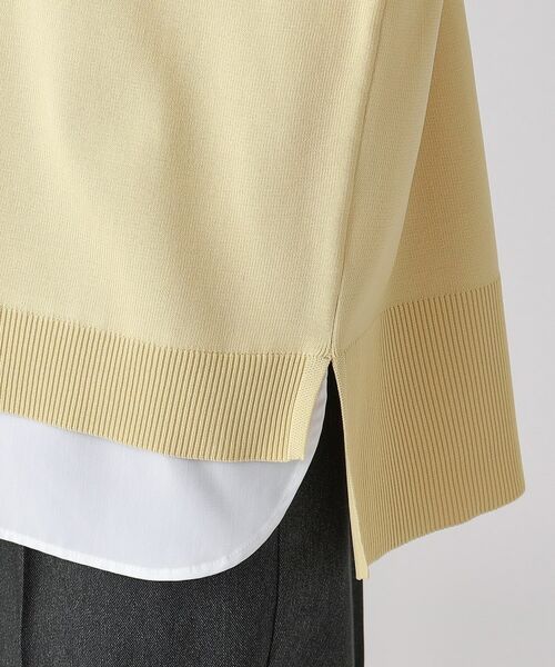 SHOO・LA・RUE / シューラルー ニット・セーター | 一枚で簡単こなれ見え スポンディッシュ 裾レイヤード風ニット | 詳細26