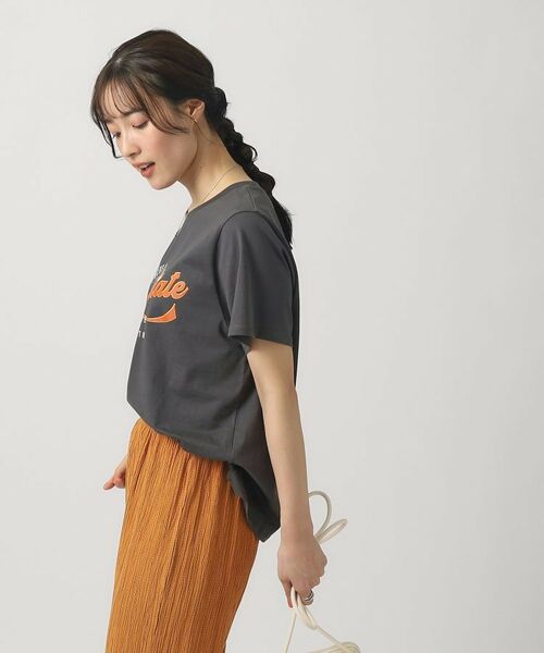 SHOO・LA・RUE / シューラルー Tシャツ | 【洗える】コンパクト プリントTシャツ | 詳細22