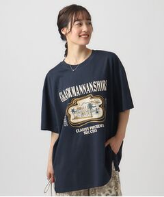 【洗える/綿100％】アソートプリント BIG Tシャツ
