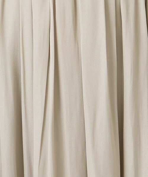 SHOO・LA・RUE / シューラルー スカート | 【無理せずキレイ/ロングシーズン活躍】女性らしく上品な サテンギャザースカート | 詳細20
