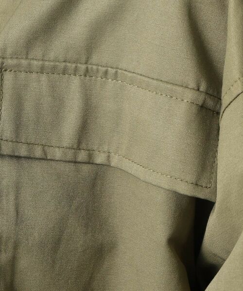SHOO・LA・RUE / シューラルー シャツ・ブラウス | 【季節の変わり目に】 羽織るだけでこなれ見え ダブルポケット シャツジャケット | 詳細10