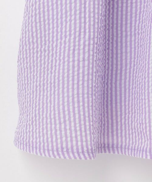 SHOO・LA・RUE / シューラルー Tシャツ | 【110-140cm】異素材ドッキングTシャツ | 詳細6