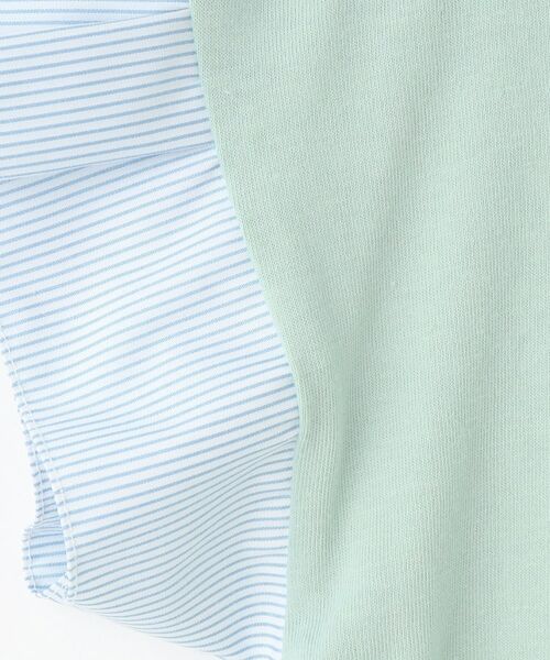 SHOO・LA・RUE / シューラルー Tシャツ | 【110-140cm】袖ストライプ使いデザインTシャツ | 詳細10
