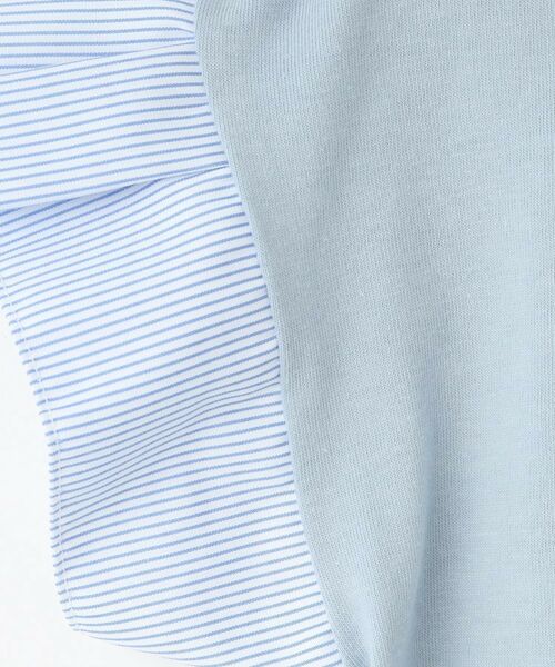 SHOO・LA・RUE / シューラルー Tシャツ | 【110-140cm】袖ストライプ使いデザインTシャツ | 詳細11