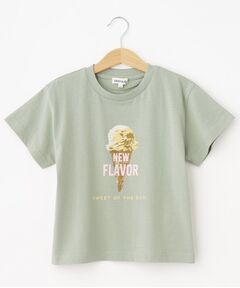 【110-140cm/カラーリンク】グラフィックアソートTシャツ