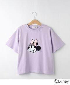 【DISNEY】スパンコール刺繍Tシャツ