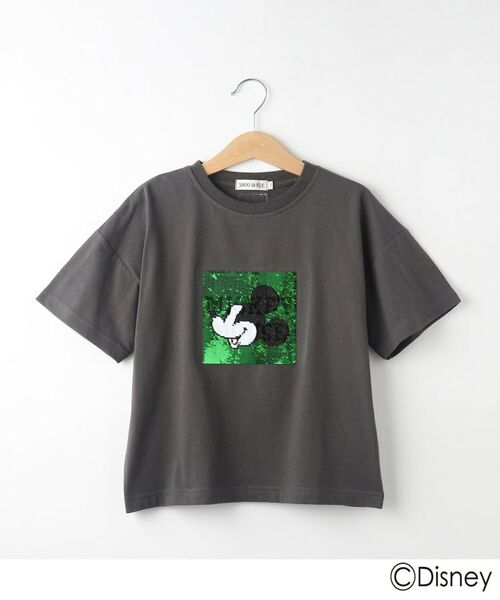 SHOO・LA・RUE / シューラルー Tシャツ | 【DISNEY】スパンコール刺繍Tシャツ | 詳細1