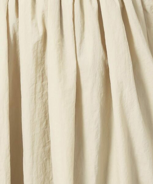 SHOO・LA・RUE / シューラルー スカート | 腰回りも自然にカバー ナイロンギャザースカート | 詳細12
