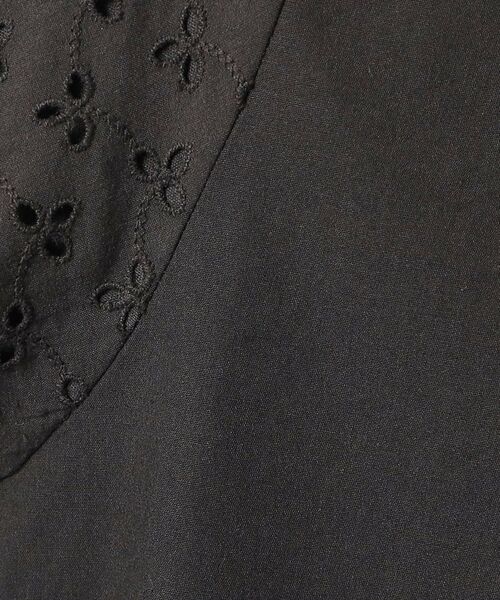 SHOO・LA・RUE / シューラルー シャツ・ブラウス | 【体型カバー/5分袖】刺繍レース パフ袖ブラウス | 詳細8