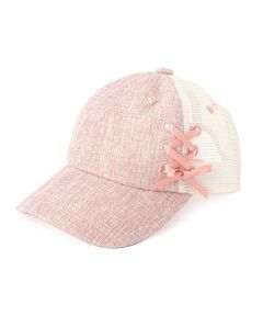 メッシュレースアップCAP