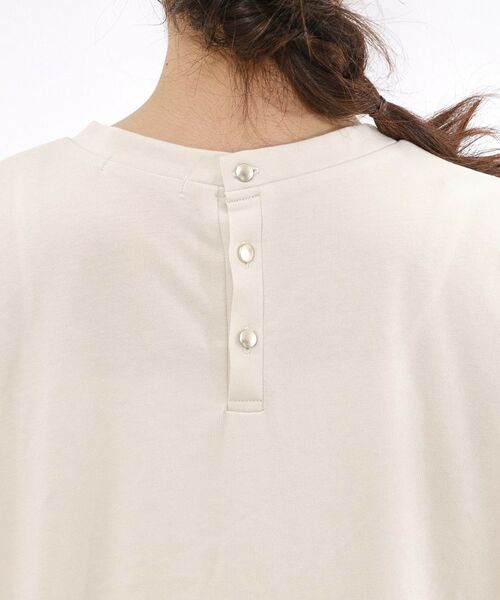 SHOO・LA・RUE / シューラルー Tシャツ | 【洗える/ひんやり/UV】 大人のための ぷっくりラメロゴTシャツ | 詳細24