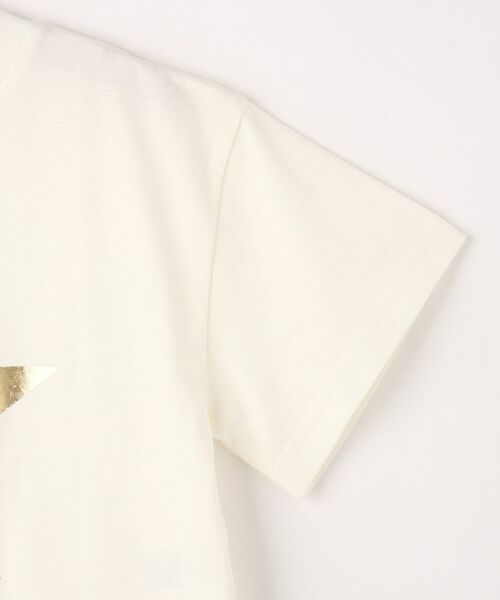 SHOO・LA・RUE / シューラルー Tシャツ | 【110-140cm】裾レイヤード箔プリントTシャツ | 詳細4