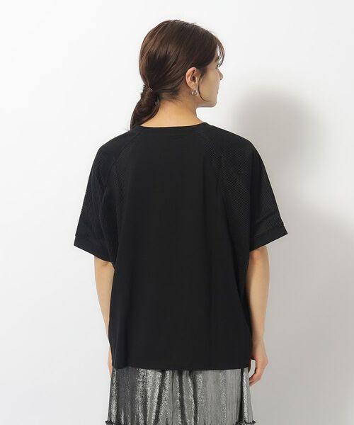SHOO・LA・RUE / シューラルー Tシャツ | メッシュ切り替えゆるTシャツ | 詳細15