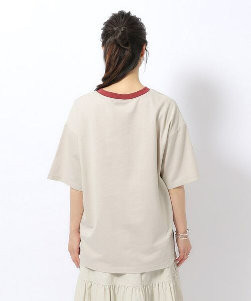 SHOO・LA・RUE / シューラルー Tシャツ | 襟配色 プリントアソート BIG Tシャツ | 詳細19