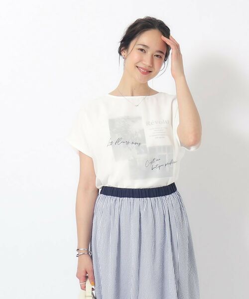 SHOO・LA・RUE / シューラルー カットソー | シフォンレイヤードTシャツ | 詳細13