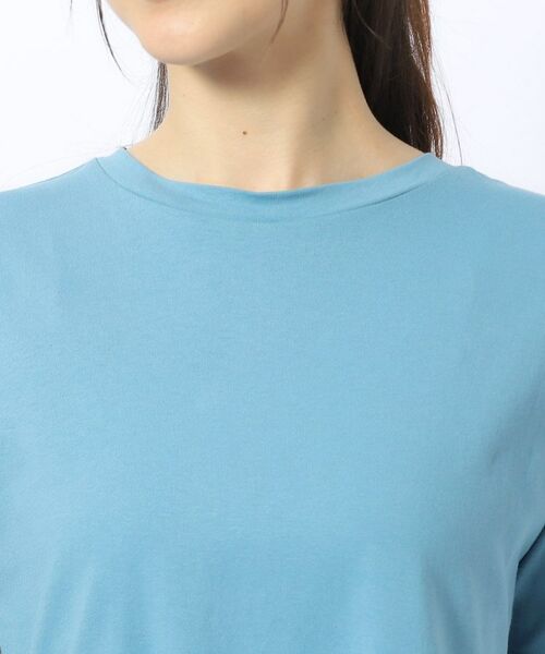 SHOO・LA・RUE / シューラルー Tシャツ | 【接触冷感/UV】ひらりと上品になびく ペプラム切り替えTシャツ | 詳細24