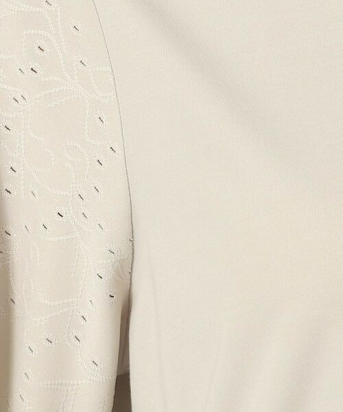 SHOO・LA・RUE / シューラルー Tシャツ | 【洗える/接触冷感】ひんやりつるん お袖レースTシャツ | 詳細8