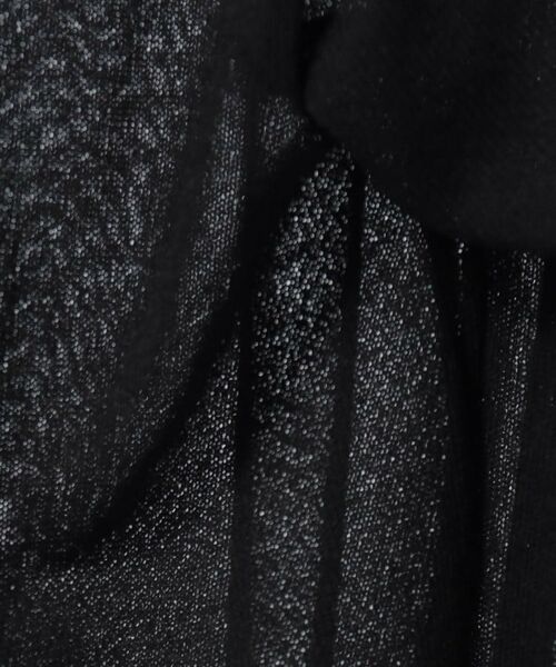 SHOO・LA・RUE / シューラルー カーディガン・ボレロ | 【洗える/体型カバー】上品なシアー感 8分袖トッパーカーディガン | 詳細9