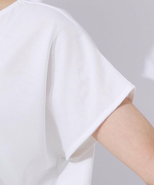 SHOO・LA・RUE / シューラルー Tシャツ | 一枚で旬な着こなしに フロントチュール重ねプリントTシャツ | 詳細21