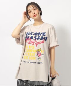 ゆるっとが今年らしい プリントBIG Tシャツ