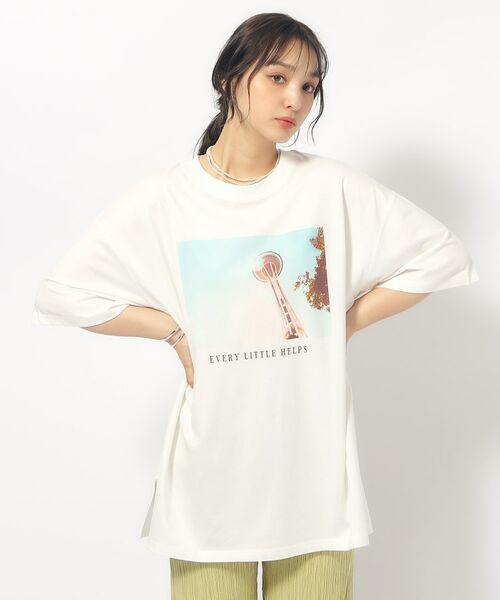 SHOO・LA・RUE / シューラルー Tシャツ | ゆるっとが今年らしい プリントBIG Tシャツ | 詳細10