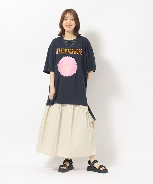 SHOO・LA・RUE / シューラルー Tシャツ | ゆるっとが今年らしい プリントBIG Tシャツ | 詳細24