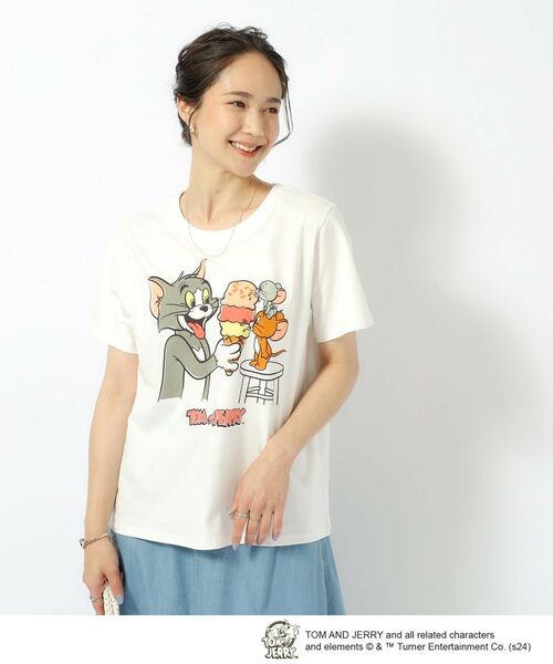 SHOO・LA・RUE / シューラルー Tシャツ | 【TOM　and　JERRY】接触冷感Tシャツ | 詳細1