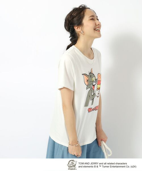 SHOO・LA・RUE / シューラルー Tシャツ | 【TOM　and　JERRY】接触冷感Tシャツ | 詳細2