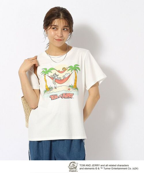 SHOO・LA・RUE / シューラルー Tシャツ | 【TOM　and　JERRY】接触冷感Tシャツ | 詳細5