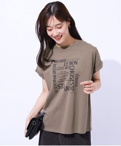 【洗える】USAコットン ロゴTシャツ