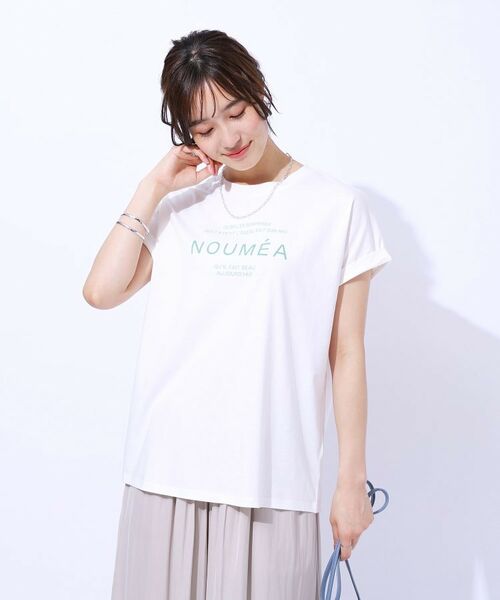 SHOO・LA・RUE / シューラルー Tシャツ | 【洗える】USAコットン ロゴTシャツ | 詳細13