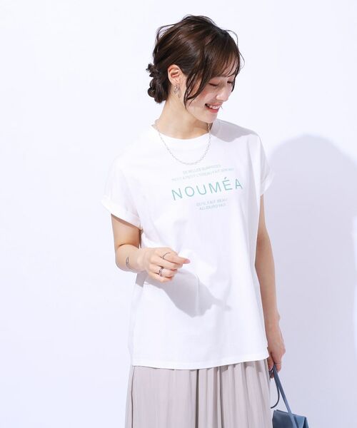 SHOO・LA・RUE / シューラルー Tシャツ | 【洗える】USAコットン ロゴTシャツ | 詳細14