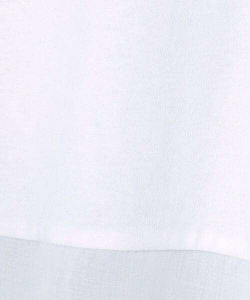 SHOO・LA・RUE / シューラルー Tシャツ | 異素材切替ペプラムTシャツ | 詳細4