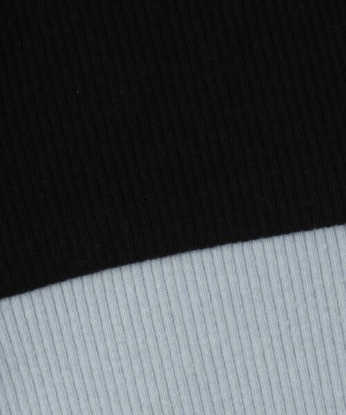 SHOO・LA・RUE / シューラルー Tシャツ | 【110-140cm】袖配色リブロンT | 詳細8